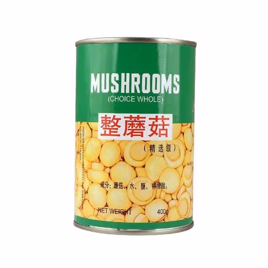 Healthy Canned Food Canned Mushroom Whole in Brine